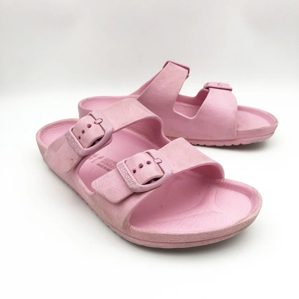 Birkenstock Shoes Kids 3 Arizona EVA Pink Waterproof Slide Sandals Flip Flops
